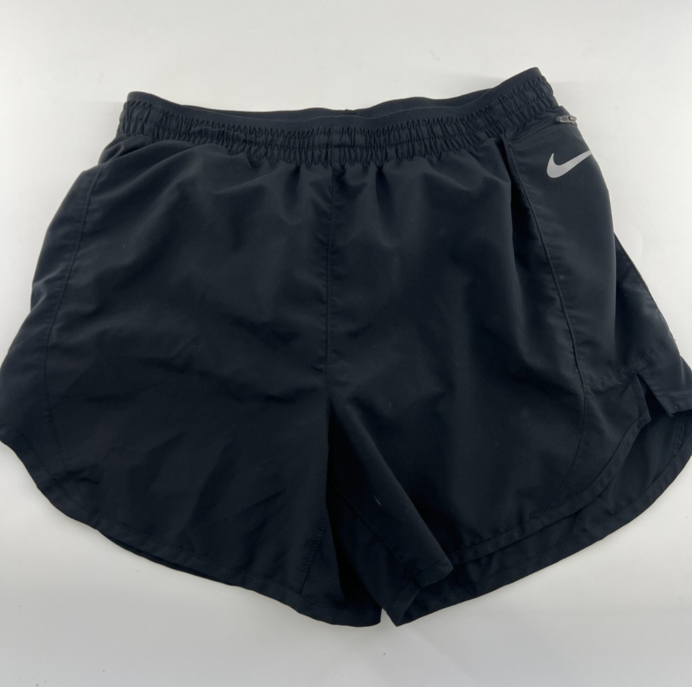 Nike Shorts Womens M Black Dry Fit Running Athletic Underwear Inside Lounge